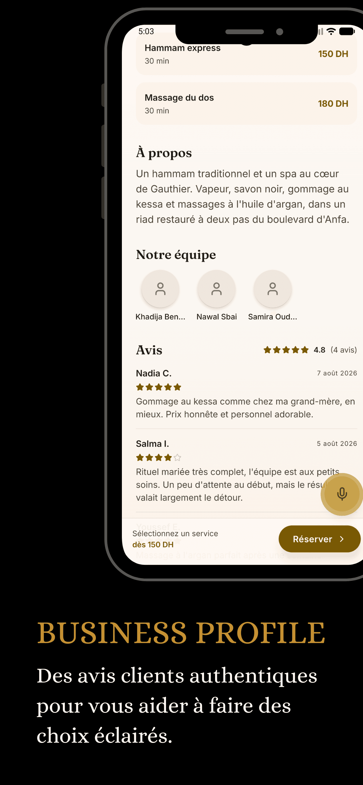 Aperçu 3 de l'application Bokelle